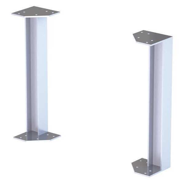 Aluminum Support Leg, 500 lb Load Capacity, 27
