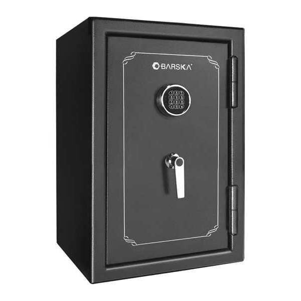 Fire Rated Security Safe, 3.45 cu ft, 169 lb, 1/2 hr. Fire Rating