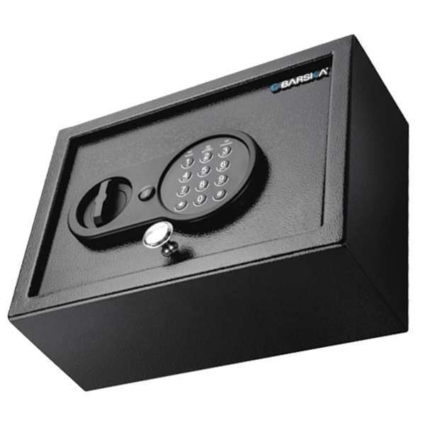 Security Safe, 0.21 cu ft, 10.5 lb, Digital Keypad Lock