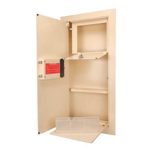 Wall Safe, 0.82 cu ft, 48 lb