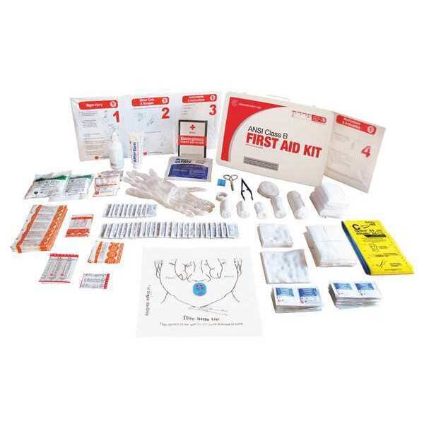 First Aid kit, Metal, 50 Person