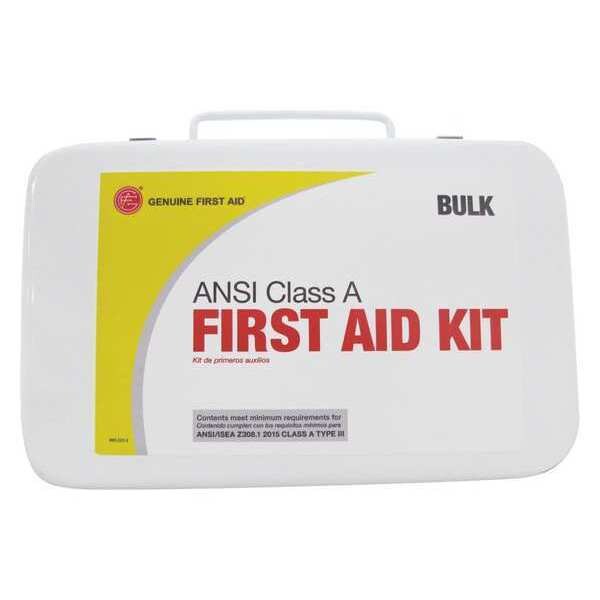 First Aid Kit, Metal, 10 Person