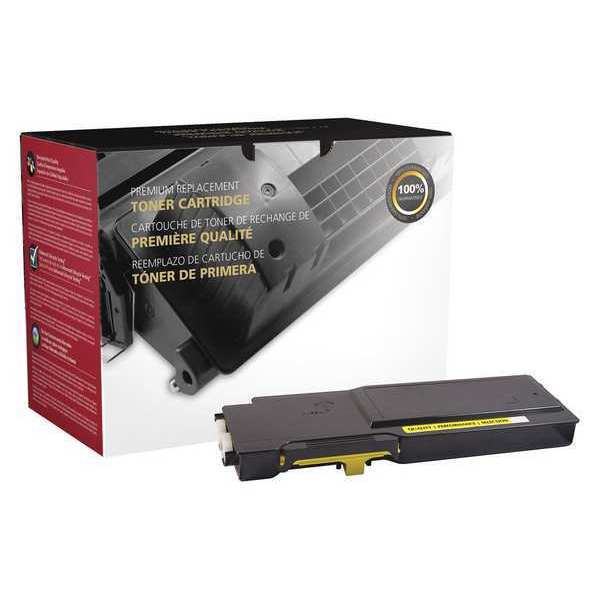Toner Cartridge, Yellow, Remanufactured