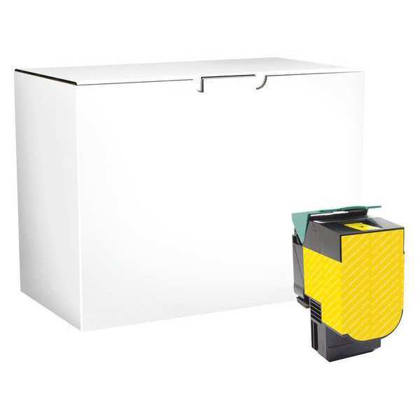 Toner Cartridge, Yellow, Remanufactured