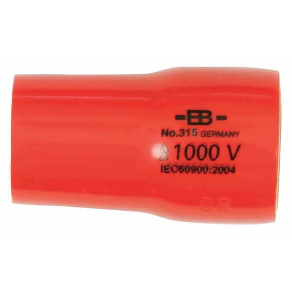 3/8 in Drive Insulated Socket 11 mm, Hex, Metric