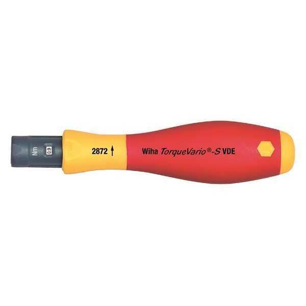 Torque Screwdriver, Adj., Plastic Housing