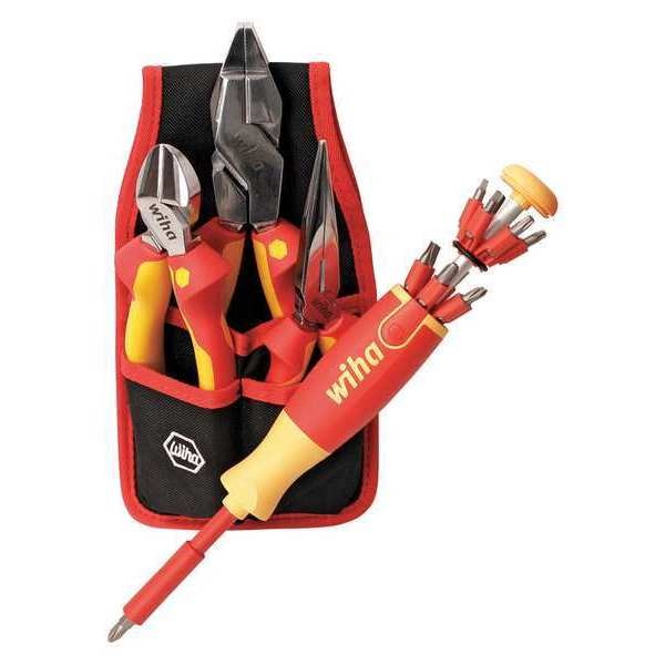 Insulated Tool Set, 16 Pieces, 1000VAC Max