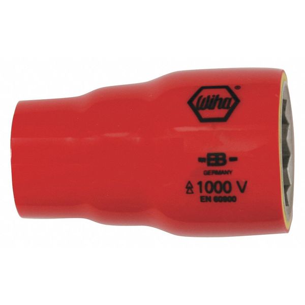 1/2 in Drive Insulated Socket 11/16 in, Hex, SAE