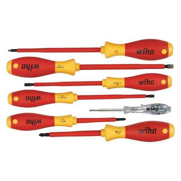 Insulated Screwdriver Set, 7 pcs