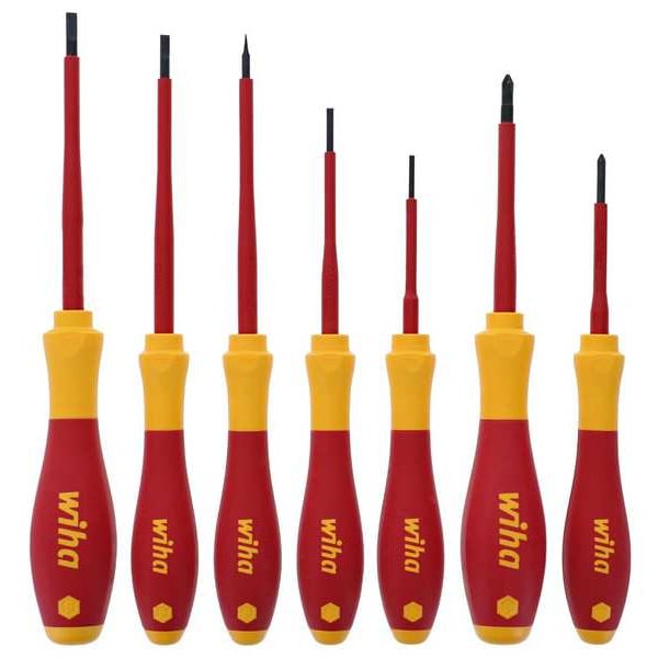 Insulated Screwdriver Set, 7 pcs