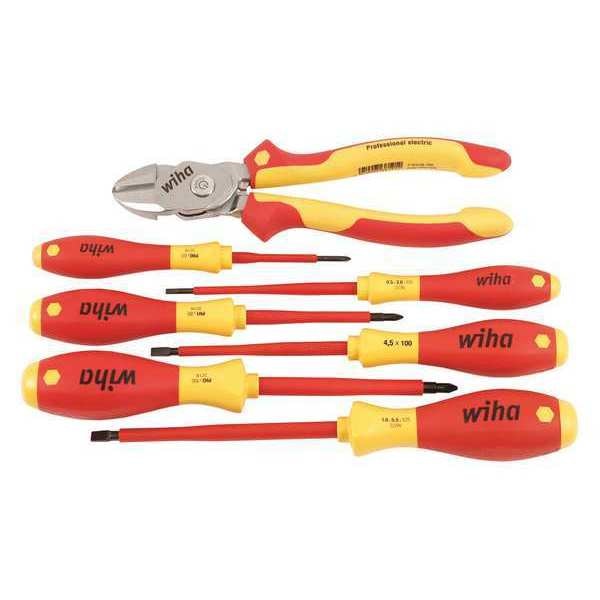 Insulated Tool Set, 7 Pieces, 1000VAC Max