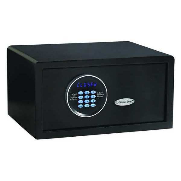 Hotel Safe, 1.01 cu ft, 30.8 lb, Not Rated Fire Rating