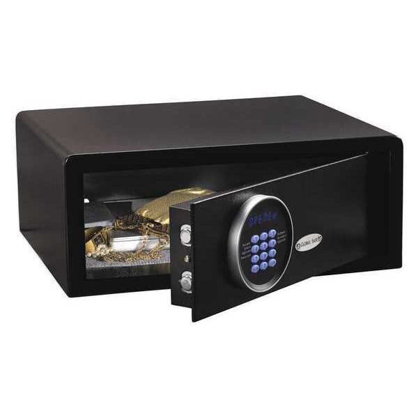 Hotel Safe, 1.19 cu ft, 35.2 lb, Not Rated Fire Rating