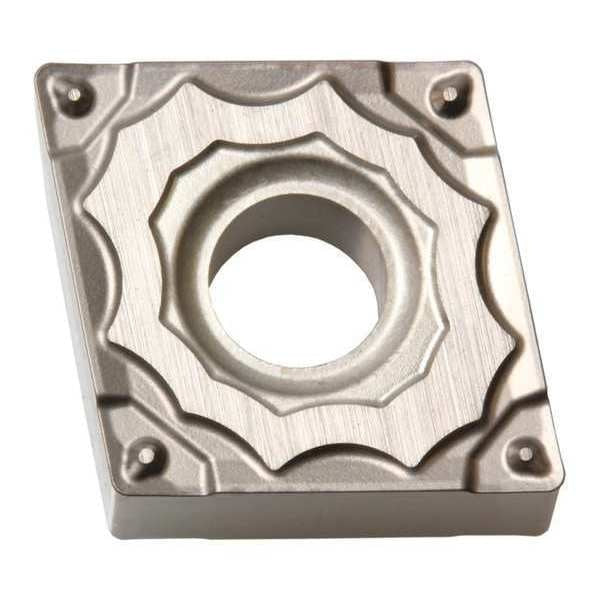 Diamond Turning Insert, Diamond, 1/2 in, CNMG, 80  Degrees, 1/32 in, Carbide