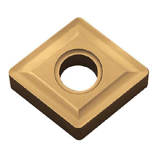 Diamond Turning Insert, Diamond, 1/2 in, CNMG, 80  Degrees, 1/64 in, Carbide
