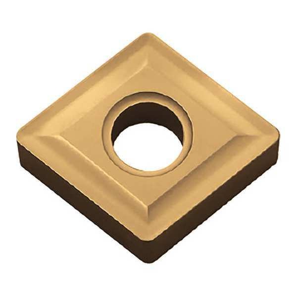 Diamond Turning Insert, Diamond, 1/2 in, CNMG, 80  Degrees, 1/64 in, Carbide