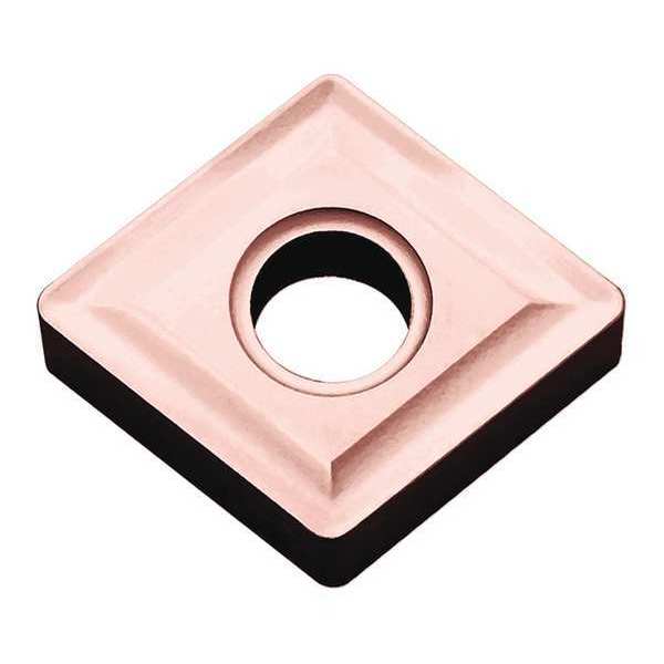 Diamond Turning Insert, Diamond, 1/2 in, CNMG, 80  Degrees, 1/64 in, Carbide