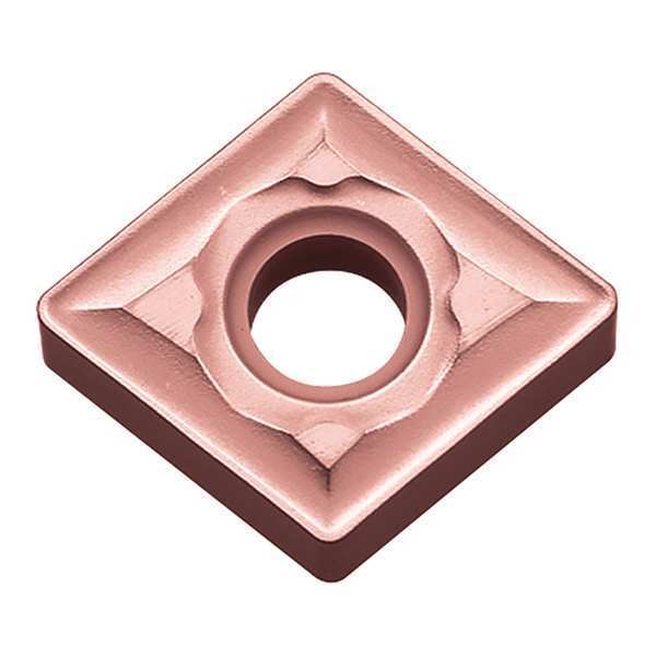Diamond Turning Insert, Diamond, 1/2 in, CNMG, 80  Degrees, 1/32 in, Carbide