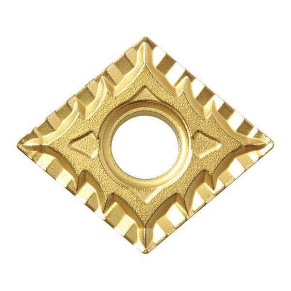 Diamond Turning Insert, Diamond, 5/8 in, CNMG, 80  Degrees, 1/32 in, Carbide