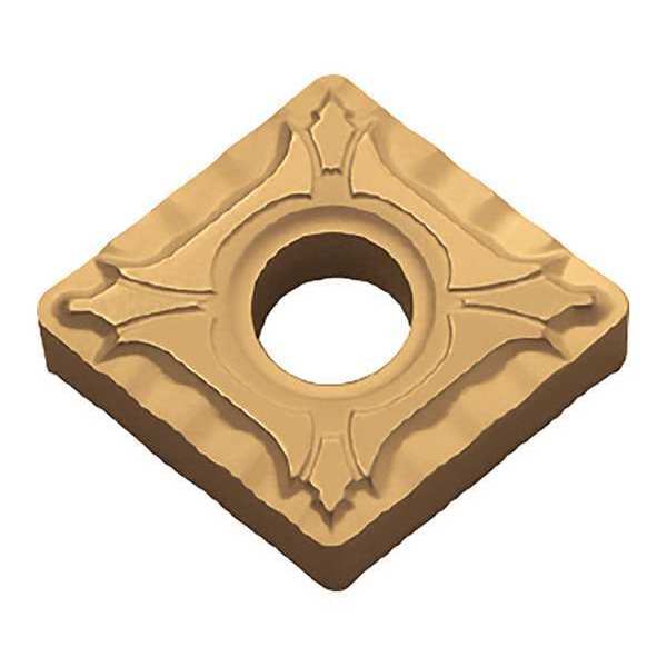 Diamond Turning Insert, Diamond, 1/2 in, CNMG, 80  Degrees, 1/64 in, Carbide