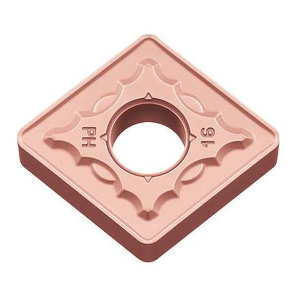 Diamond Turning Insert, Diamond, 1/2 in, CNMG, 80  Degrees, 1/32 in, Carbide