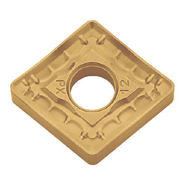 Diamond Turning Insert, Diamond, 3/4 in, CNMM, 80  Degrees, 3/64 in, Carbide