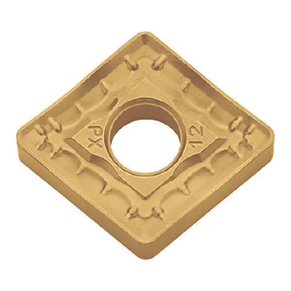 Diamond Turning Insert, Diamond, 3/4 in, CNMM, 80  Degrees, 1/32 in, Carbide