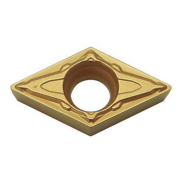 Diamond Turning Insert, Diamond, 3/8 in, DCMT, 55  Degrees, 0.0080 in, Carbide