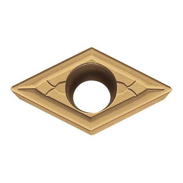 Diamond Turning Insert, Diamond, 3/8 in, DCMT, 55  Degrees, 0.0080 in, Carbide