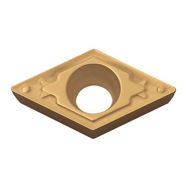 Diamond Turning Insert, Diamond, 1/4 in, DCMT, 55  Degrees, 1/32 in, Carbide