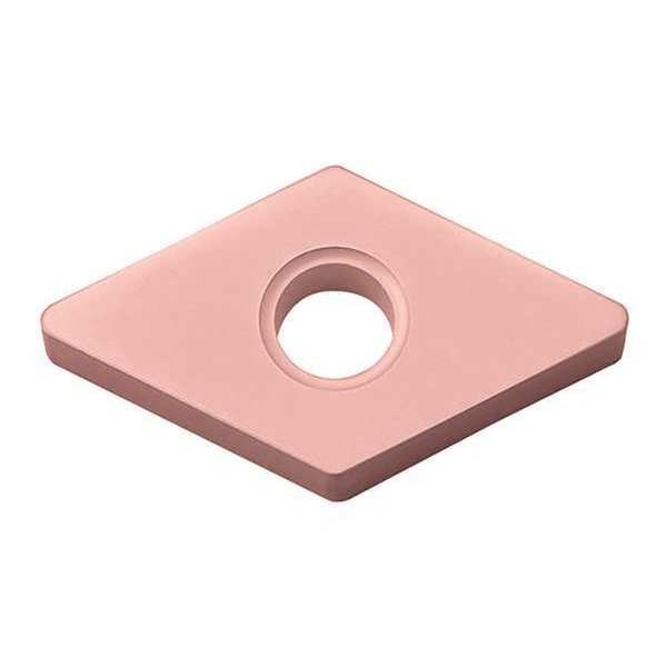 Diamond Turning Insert, Diamond, 1/2 in, DNMA, 55  Degrees, 1/32 in, Carbide