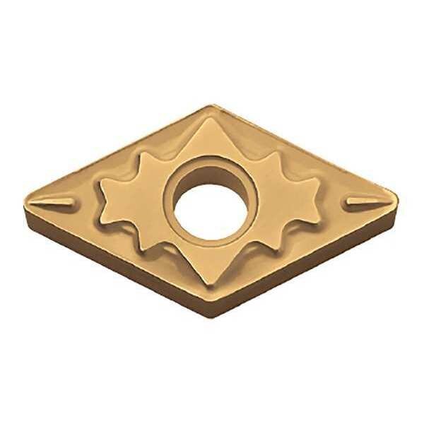 Diamond Turning Insert, Diamond, 1/2 in, DNMG, 55  Degrees, 1/32 in, Carbide