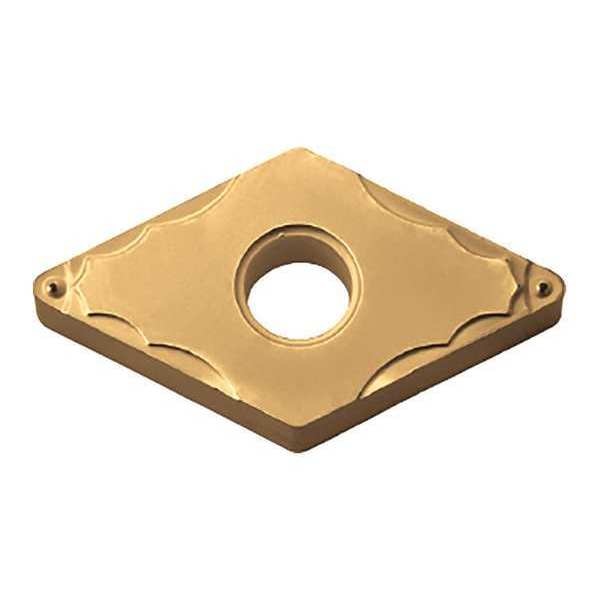 Diamond Turning Insert, Diamond, 3/8 in, DNMG, 55  Degrees, 1/32 in, Carbide