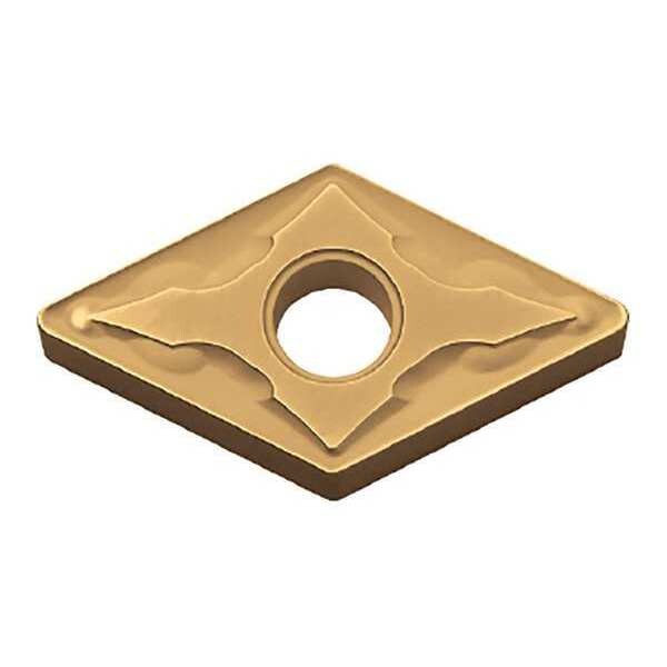 Diamond Turning Insert, Diamond, 3/8 in, DNMG, 55  Degrees, 1/32 in, Carbide
