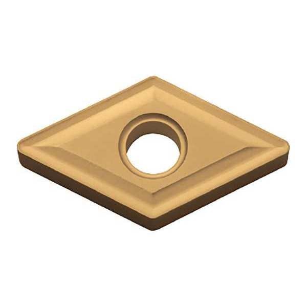 Diamond Turning Insert, Diamond, 1/2 in, DNMG, 55  Degrees, 1/64 in, Carbide