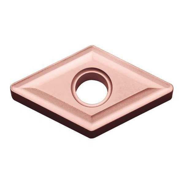 Diamond Turning Insert, Diamond, 1/2 in, DNMG, 55  Degrees, 1/32 in, Carbide