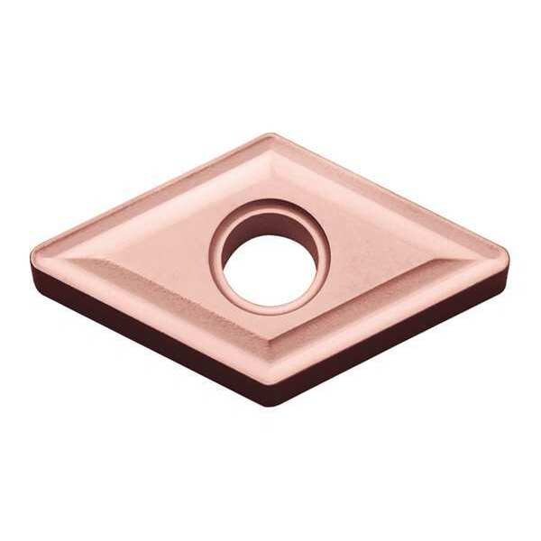 Diamond Turning Insert, Diamond, 1/2 in, DNMG, 55  Degrees, 1/64 in, Carbide