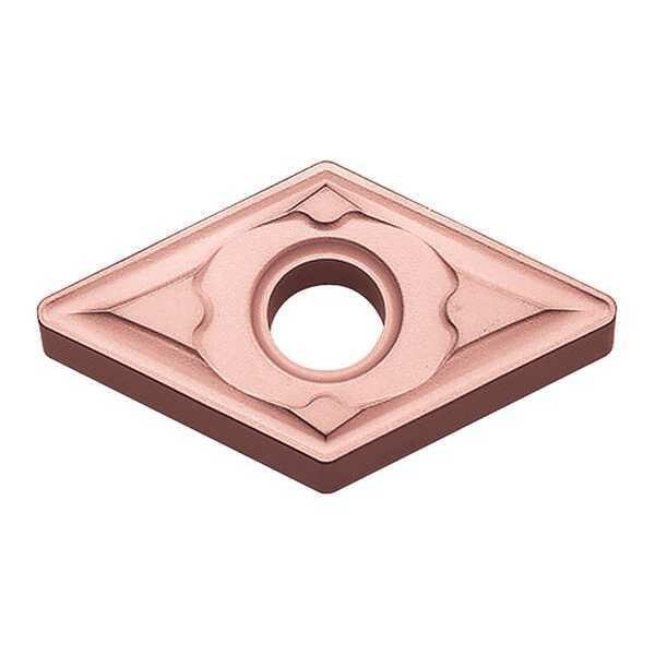 Diamond Turning Insert, Diamond, 1/2 in, DNMG, 55  Degrees, 1/64 in, Carbide