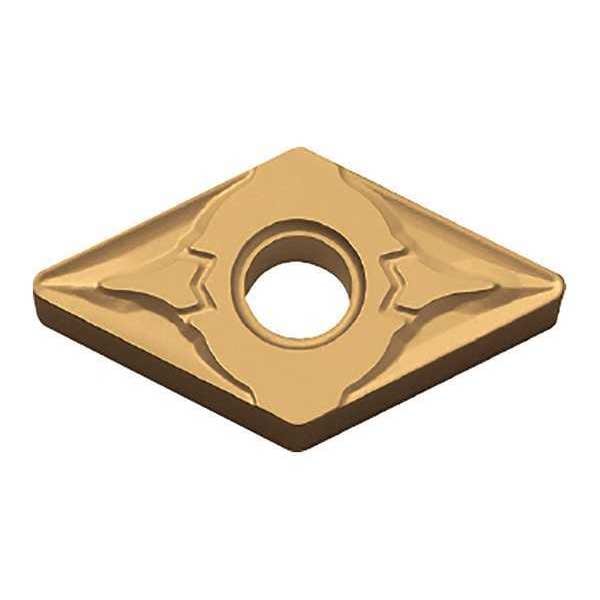 Diamond Turning Insert, Diamond, 1/2 in, DNMG, 55  Degrees, 1/32 in, Carbide