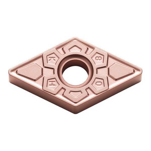 Diamond Turning Insert, Diamond, 1/2 in, DNMG, 55  Degrees, 1/32 in, Carbide