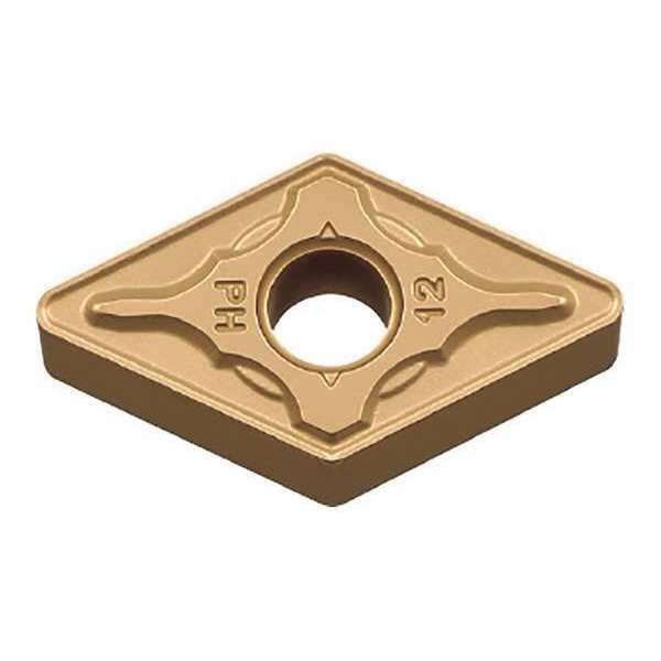 Diamond Turning Insert, Diamond, 1/2 in, DNMG, 55  Degrees, 1/16 in, Carbide
