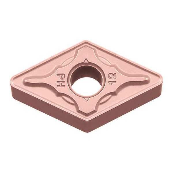 Diamond Turning Insert, Diamond, 1/2 in, DNMG, 55  Degrees, 1/32 in, Carbide