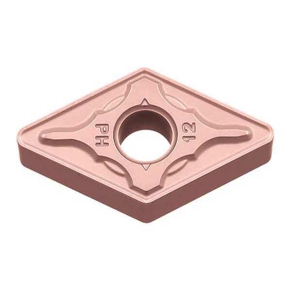 Diamond Turning Insert, Diamond, 1/2 in, DNMG, 55  Degrees, 1/32 in, Carbide