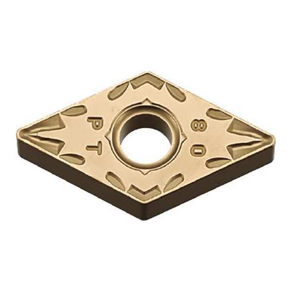 Diamond Turning Insert, Diamond, 1/2 in, DNMG, 55  Degrees, 1/32 in, Carbide