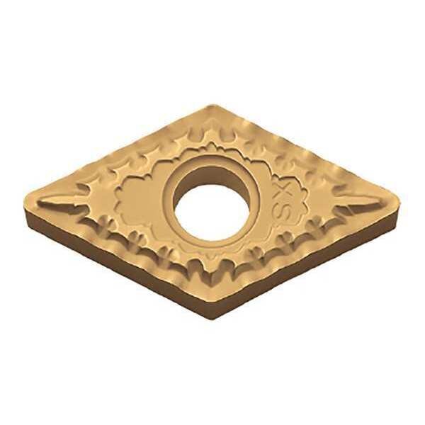 Diamond Turning Insert, Diamond, 1/2 in, DNMG, 55  Degrees, 1/32 in, Carbide