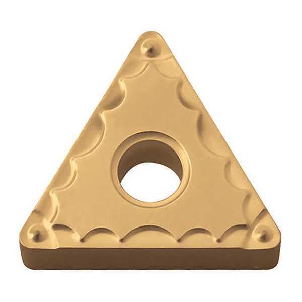 Triangle Turning Insert, Triangle, 3/8 in, TNMG, 0.008 in, Carbide