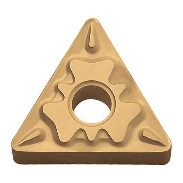 Triangle Turning Insert, Triangle, 1/4 in, TNMG, 0.0156 in, Carbide