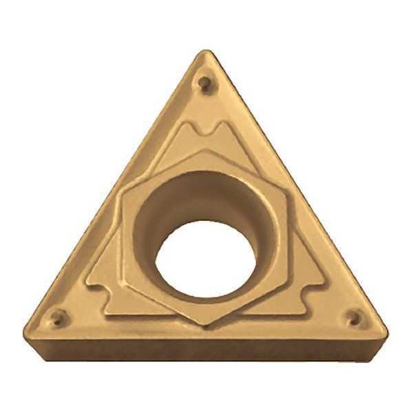Triangle Turning Insert, Triangle, 3/8 in, TCMT, 0.0312 in, Carbide