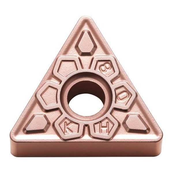 Triangle Turning Insert, Triangle, 3/8 in, TNMG, 0.0468 in, Carbide