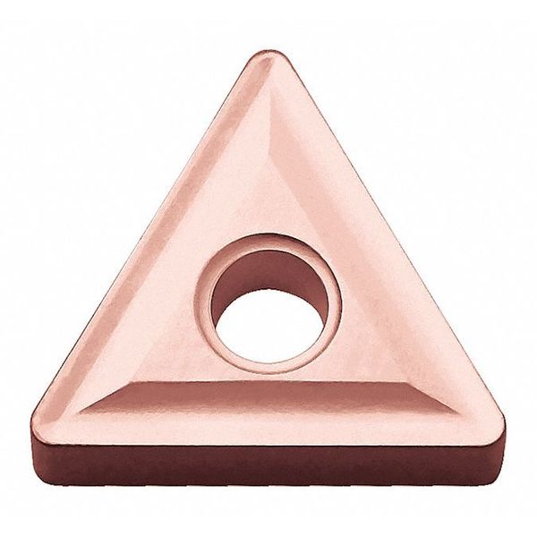 Triangle Turning Insert, Triangle, 3/8 in, TNMG, 0.0468 in, Carbide